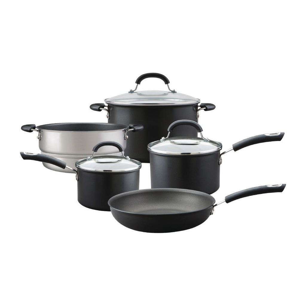 Circulon Total Hard Anodised Aluminium Non-Stick Pan (Set of 5) - FT628  Circulon   