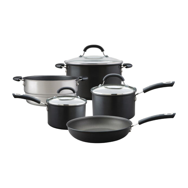 Circulon Total Hard Anodised Aluminium Non-Stick Pan (Set of 5) - FT628  Circulon   