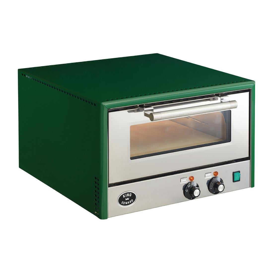 King Edward Colore Pizza Oven Green - FT646  King Edward   