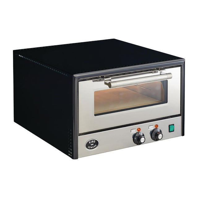 King Edward Colore Pizza Oven Black - FT648  King Edward   