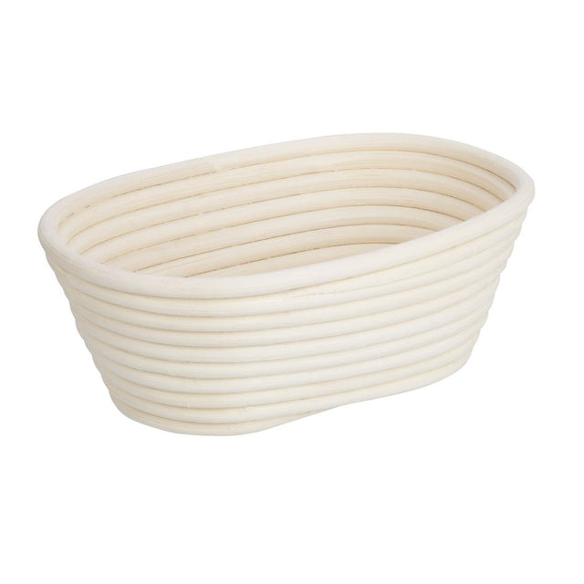 Vogue Rattan Proving Round Basket 220x80mm - FT837  Vogue   