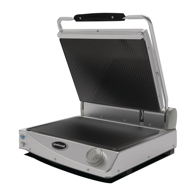 Spidocook Spidoglass Medium BBQ Ribbed Contact Grill Manual - FT843 Contact Grills & Panini Makers Spidocook