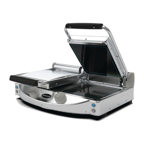 Spidocook Spidoglass Double Smooth Contact Grill Manual - FT844 Contact Grills & Panini Makers Spidocook