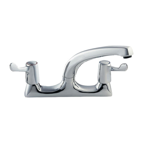 KWC DVS Deck Mounted Mixer Tap With Levers - FT868 Mixer Taps KWC DVS