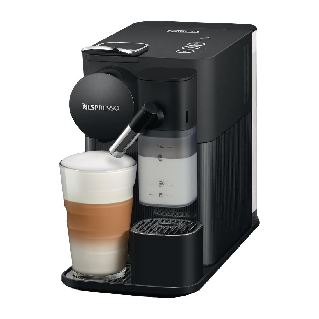 DeLonghi Nespresso Lattissima One Coffee Machine Black - FT896  DeLonghi   
