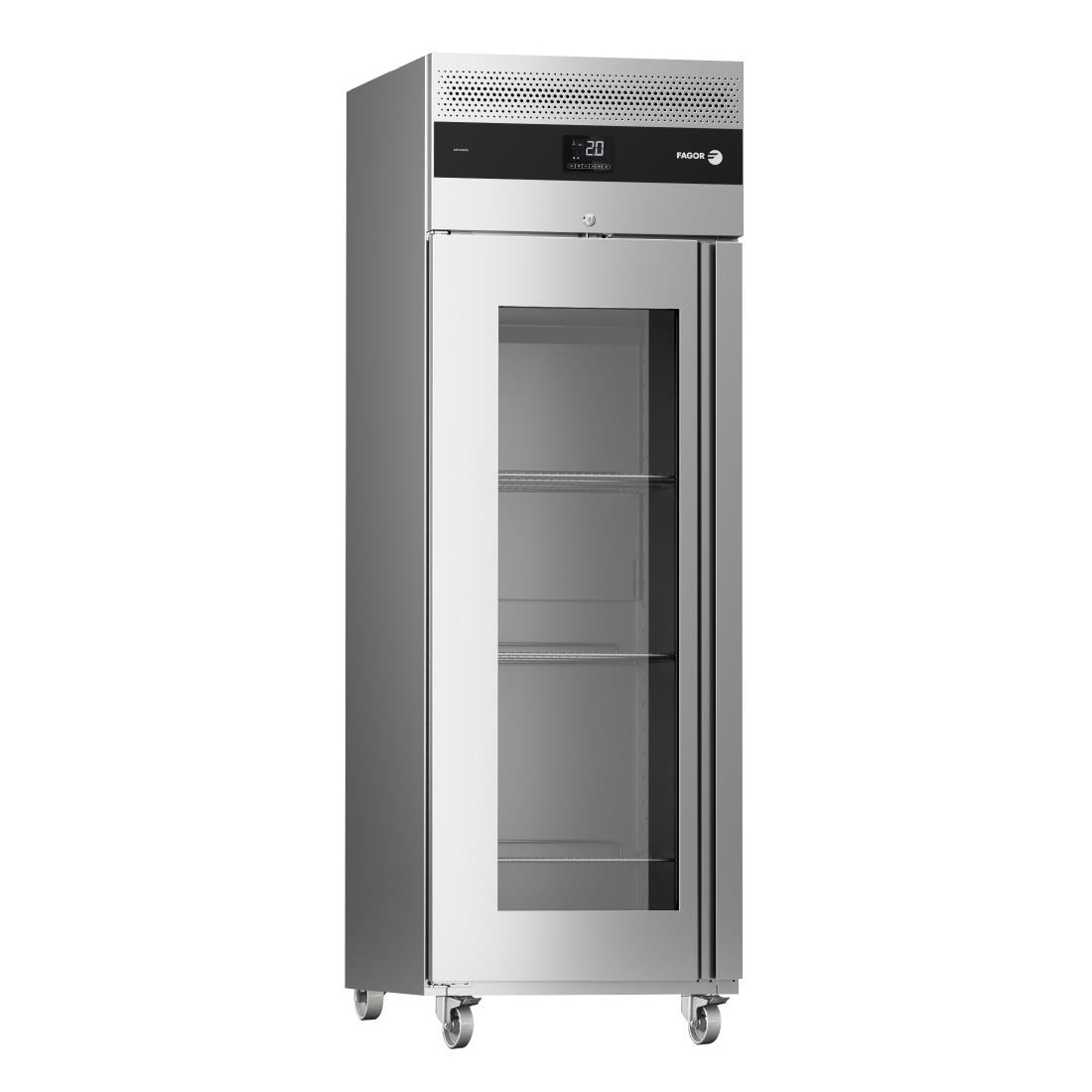 Fagor Advance Gastronorm Upright Cabinet Display Fridge 1 Door AUP-11G GD - FU005  Fagor   