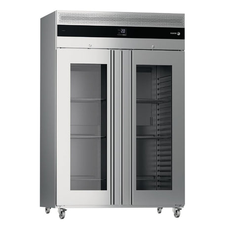Fagor Advance Gastronorm Upright Cabinet Display Fridge 2 Door AUP-22G GD - FU006  Fagor   