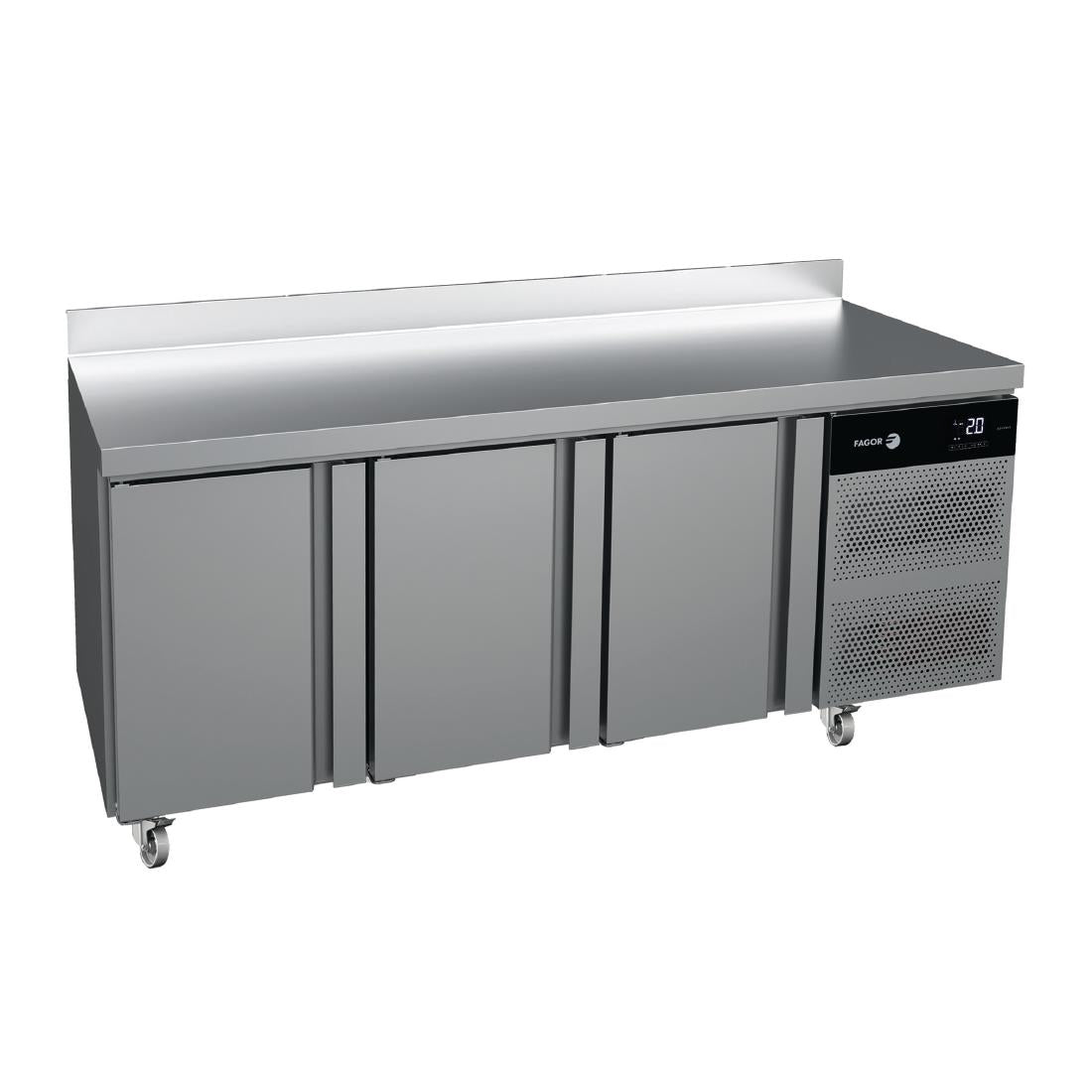 Fagor Advance 700 3 Door Gastronorm Counter Fridge ACP-3G - FU014  Fagor   