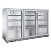 Fagor EERM Series Back Bar Cooler 3 Door Stainless Steel EERM-3 SS - FU032  Fagor   