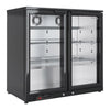 Fagor EERM Series Back Bar Cooler 2 Door Black EERM-2 - FU034  Fagor   