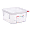Araven Squared Transparent Polypropylene Container with Lid 2Ltr - FU100  Araven   