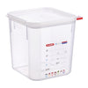 Araven Squared Transparent Polypropylene Container with Lid 4Ltr - FU101  Araven   