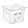 Araven Squared Transparent Polypropylene Container with Lid 6Ltr - FU102  Araven   