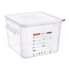 Araven Squared Transparent Polypropylene Container with Lid 12Ltr - FU104  Araven   