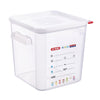 Araven Squared Transparent Polypropylene Container with Lid 18Ltr - FU105  Araven   