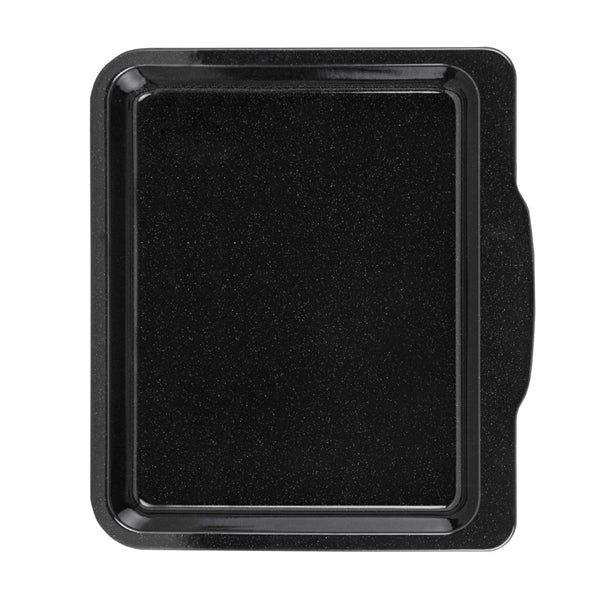 Wham Enamel Handled Roaster Black 370mm - FU146  Baker & Salt   