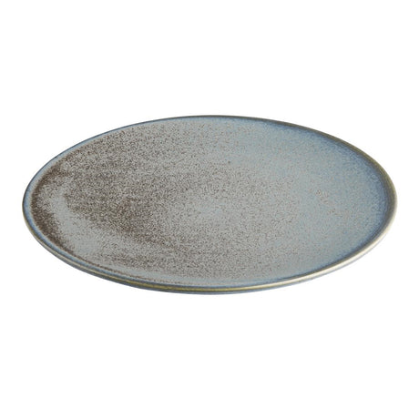 Olympia Ember Blue Coupe Plates 230mm (Pack of 6) - FU171 Plates Olympia