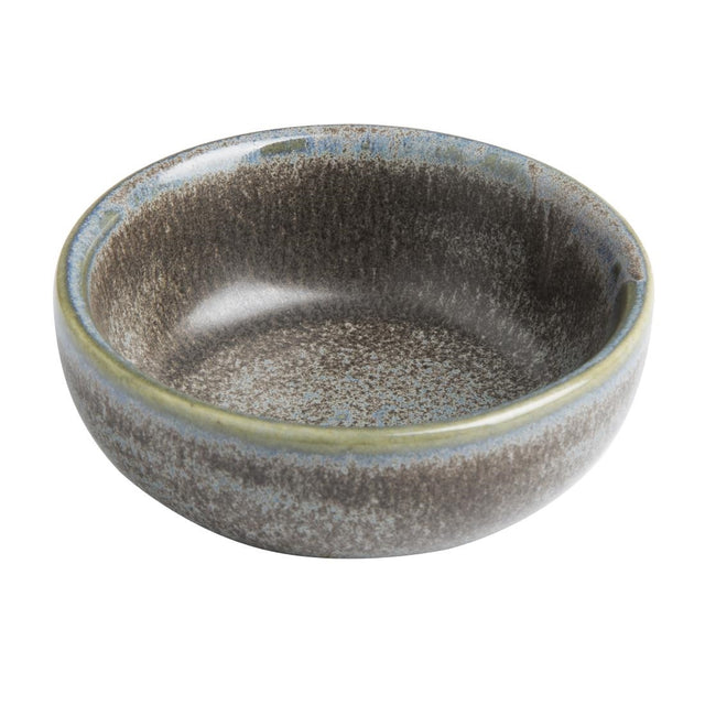 Olympia Ember Blue Dipping Dishes 78mm (Pack of 8) - FU178 Olympia Designs Olympia   