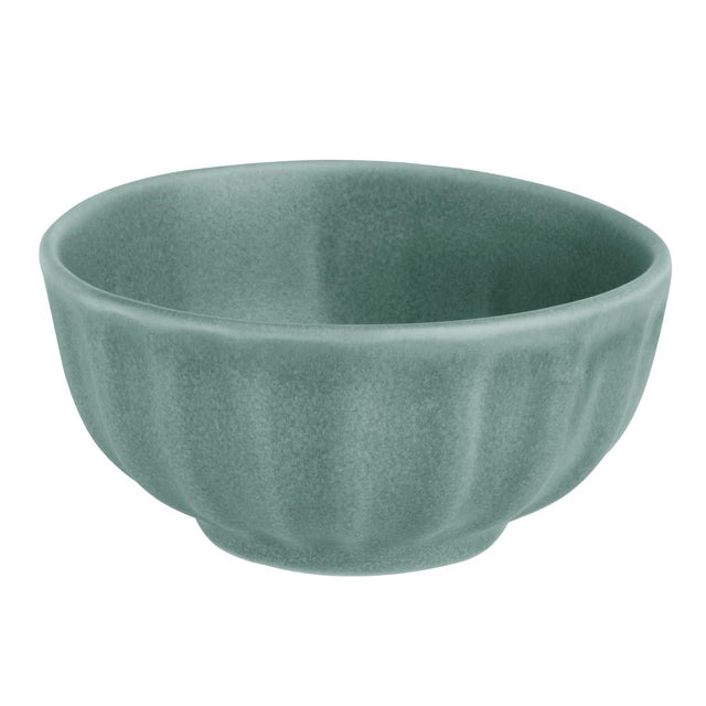 Olympia Corallite Deep Bowls Green 105mm (Pack of 12) - FU210 Bowls Olympia