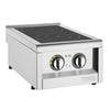 Buffalo 600 Series Double Zone Induction Hob 3kW - FU218  Buffalo   