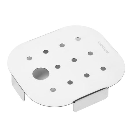 Vogue St/St GN Drainer Tray for GN 1/6 - FU270  Vogue   