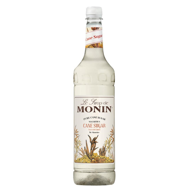 Monin Premium Pure Cane Sugar Syrup 1Ltr - FU451  Monin   