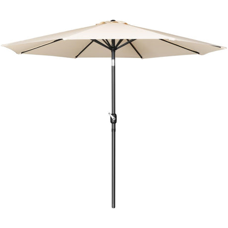 Bolero Seville Round Parasol 3m Diameter Cream - FU503 Parasols and Sunloungers Bolero