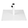 Bolero Flat Metal Parasol Base White - 18kg - FU510 Parasols and Sunloungers Bolero
