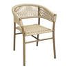 Bolero Florence Natural Rope Twist Wicker Chairs (Pack of 2) - FU532 Rattan & Wicker Effect Chairs Bolero   