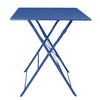 Bolero Perth Pavement Style Square Table Dark Navy - FU540  Bolero   