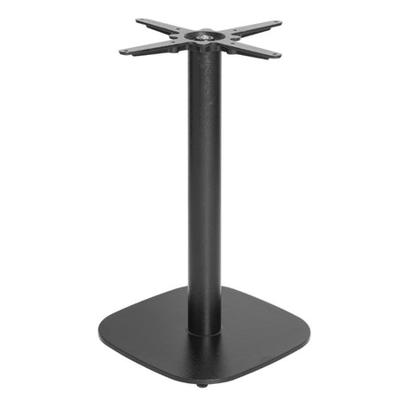 Bolero Black Cast Iron Table Base 720x420mm - FU546 Poseur Height Table Bases Bolero   