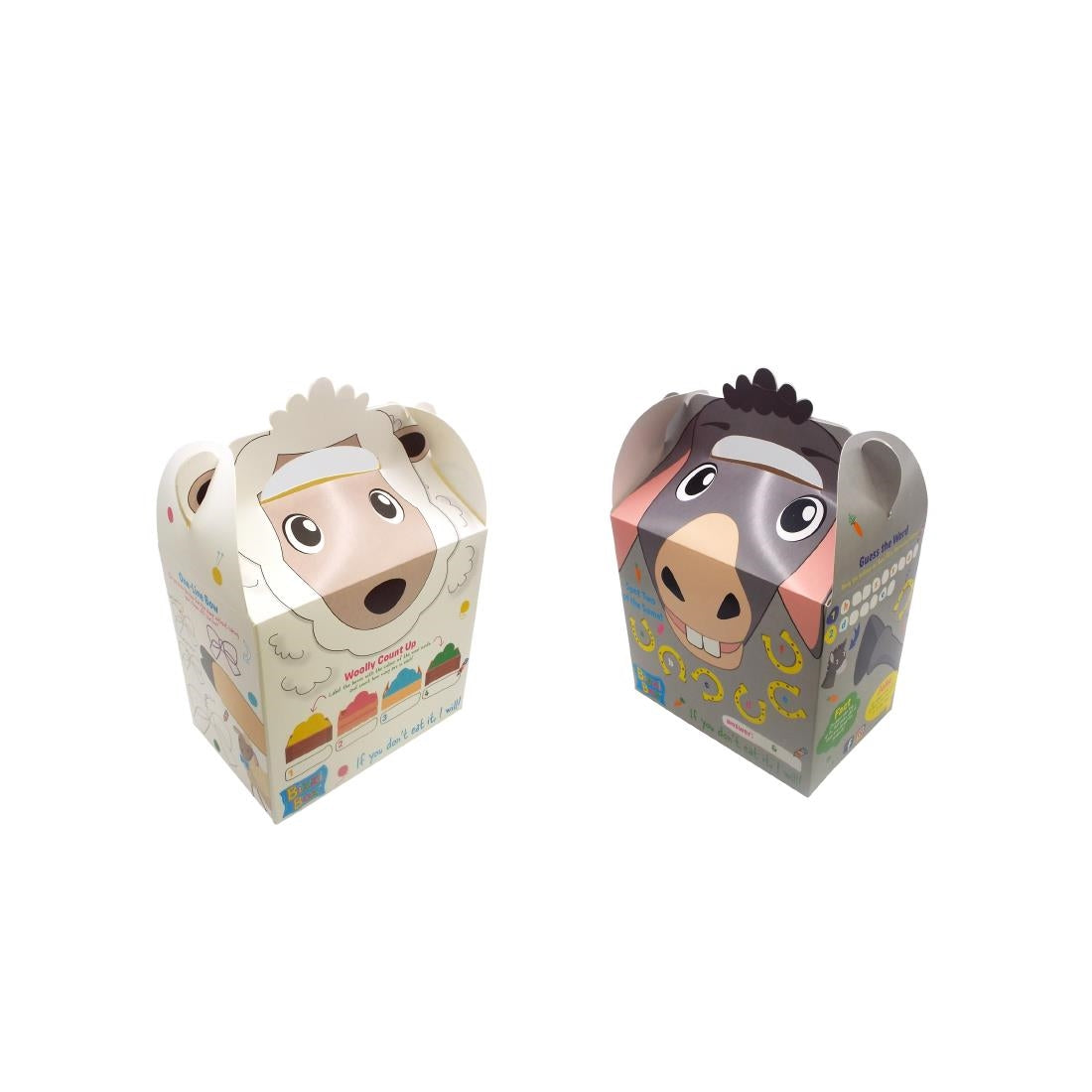 Crafti's Childrens Bizzi Meal Boxes Assorted Farm (Pack of 200) - FU576  Crafti's   