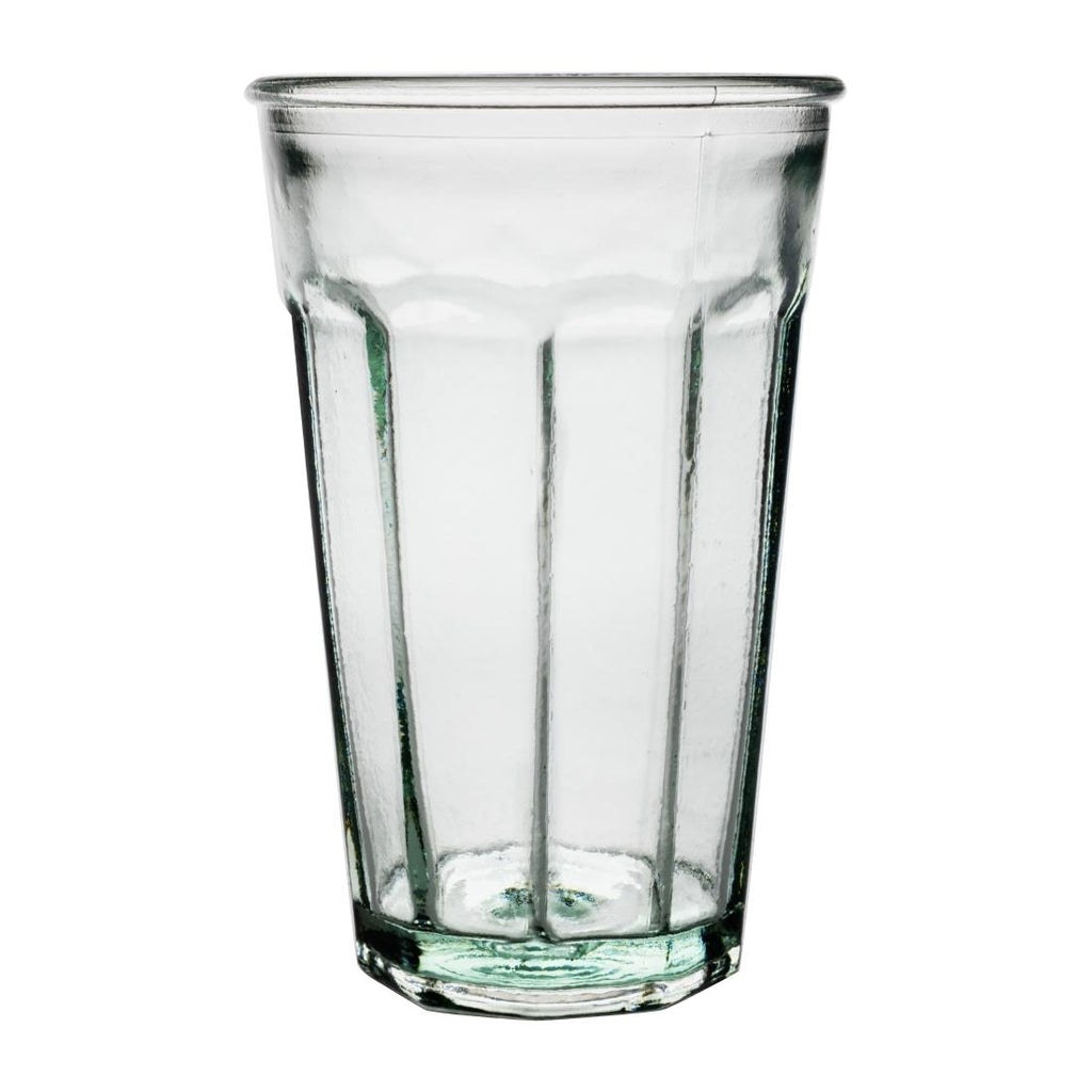Olympia Recycled Glass Orleans Tumblers 275ml (Pack of 6) - FU594 Arcoroc Hi Balls and Tumblers Olympia   