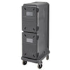 Cambro Ultra Pro Cart Tall Two Door Hot and Cold Food Cart Charcoal Grey - FU693  Cambro   