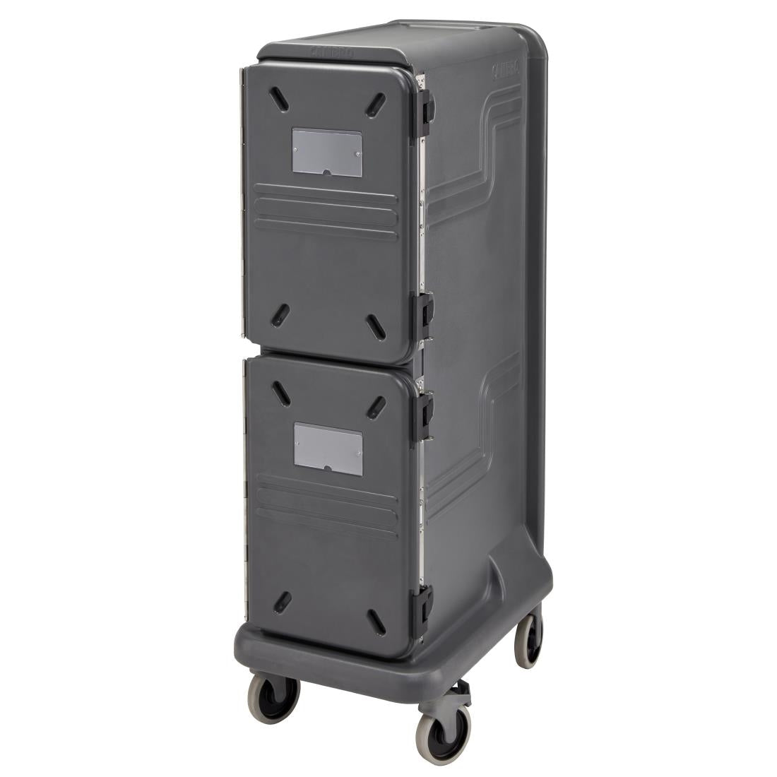 Cambro Ultra Pro Cart Tall Two Door Hot and Cold Food Cart Charcoal Grey - FU693  Cambro   