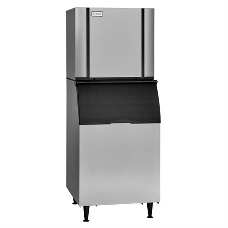 Ice-O-Matic 383kg Elevation Modular Grande Cube Ice Machine with Storage Bin CIM0835GA - FU781  Ice-O-Matic   
