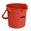 Jantex Red Graduated Bucket with Pouring Lip 10ltr - FU832  Jantex   