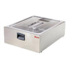 Sirman 2/1 GN Stainless Steel Tray with Lid 69062500 - FU918  Sirman   