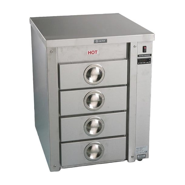 Victor Four Drawer Slide Under Heated Drawers HD61 - FU932  Victor   