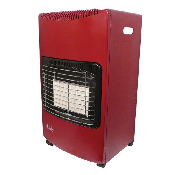 Lifestyle Seasons Warmth Red Indoor Cabinet Heater 505-121 - FU949  Lifestyle   