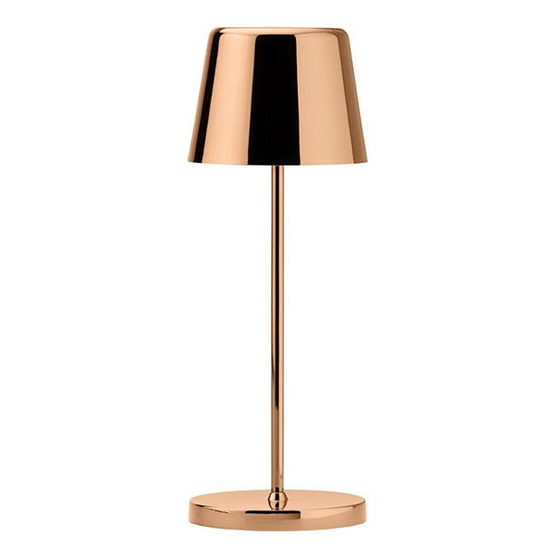 Utopia Bermuda Micro LED Cordless Table Lamp 210mm Copper (Pack of 6) - FU970  Utopia   