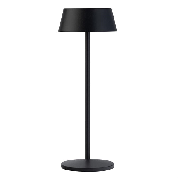 Utopia Martinique LED Cordless Table Lamp 300mm Black (Pack of 6) - FU979  Utopia   