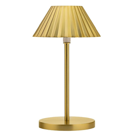 Utopia Aruba LED Cordless Table Lamp 230mm Brushed Gold (Pack of 6) - FU994  Utopia   