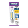 Status Filament LED Candle ES Warm White Light Bulb 4/40w - FW520  Status   