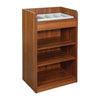 Cutlery Stand Walnut Finish - FW545  YCR   