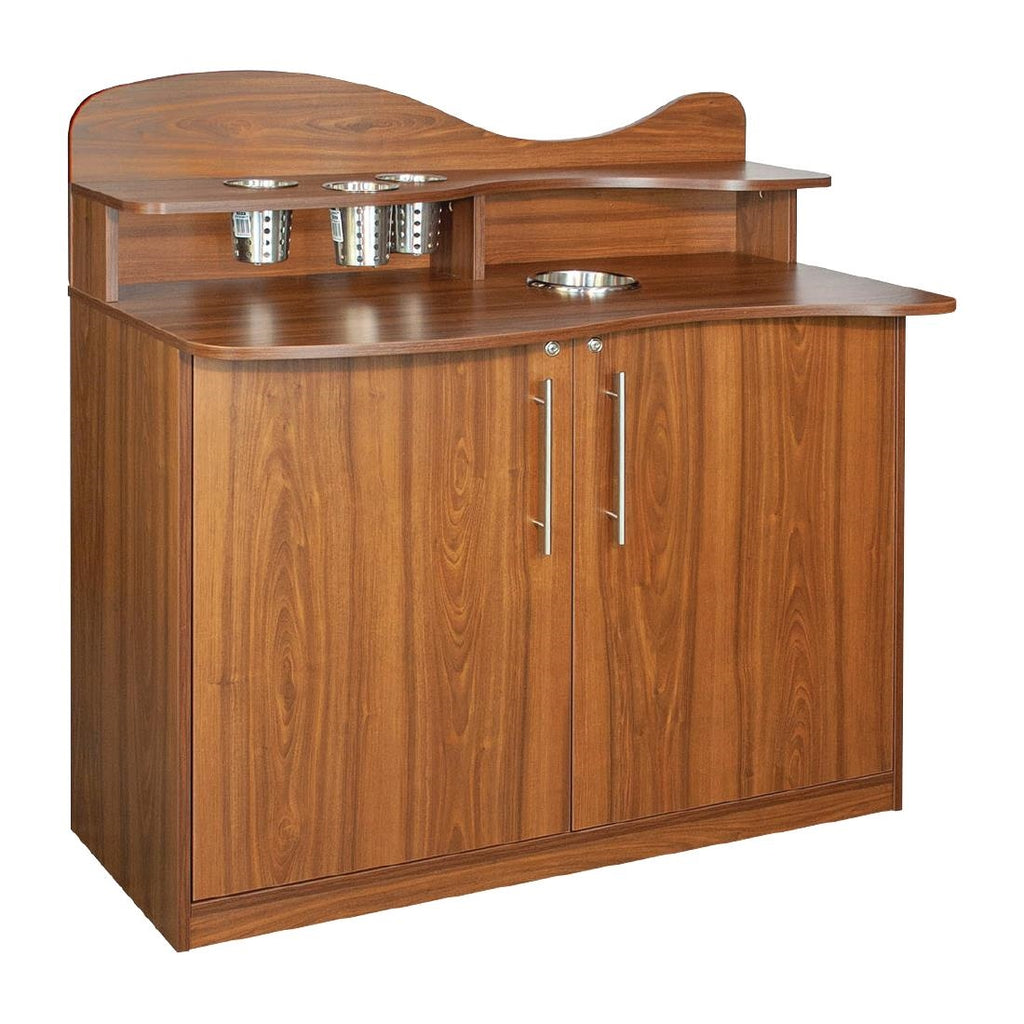 Coffee Station Walnut Finish - FW549  YCR   
