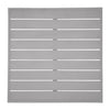 Bolero Aluminium Square Table Top Light Grey 700mm - FW598 Aluminium Table Tops Bolero   