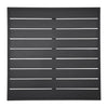 Bolero Aluminium Square Table Top Black 700mm - FW599 Aluminium Table Tops Bolero   