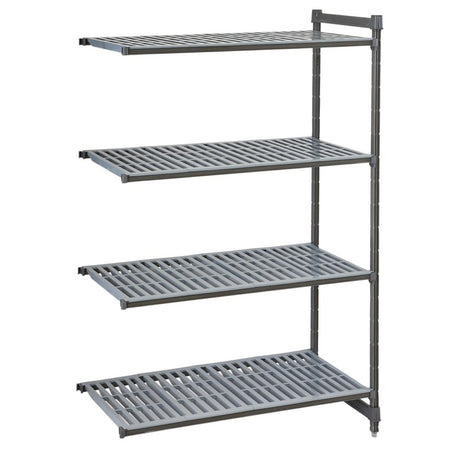 Cambro Camshelving Basics Plus Add-On Unit 4 Tier With Vented Shelves 1830H x 1328W x 540D mm - FW621  Cambro   
