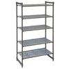 Cambro Camshelving Basics Plus 5 Tier Shelving Starter Unit 2140 x 915 x 460mm - FW641  Cambro   